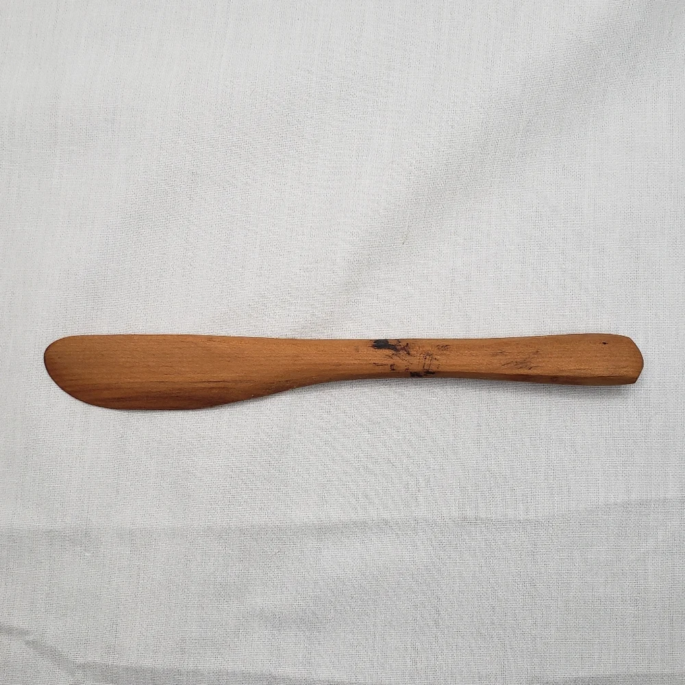 Handcrafted Small Matai Wood Spreader Knife New Zealand